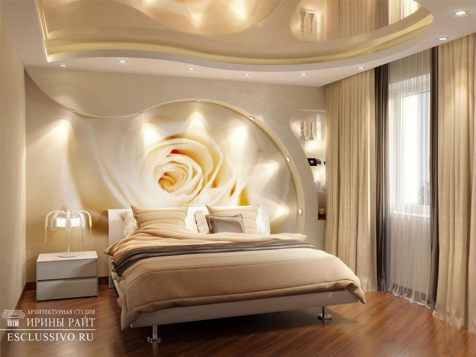 Арка в спальне