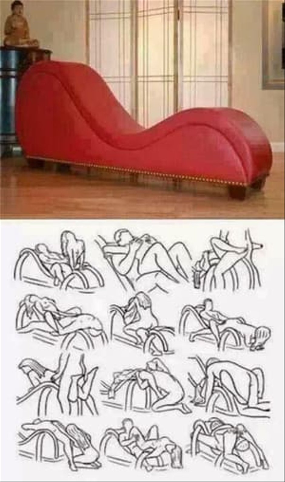 Кресло Тантра позы