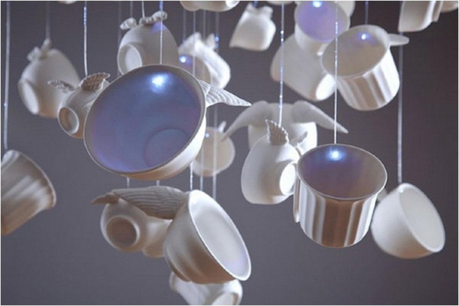 Светильник в виде чашки