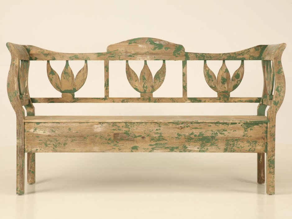 Старинная скамья