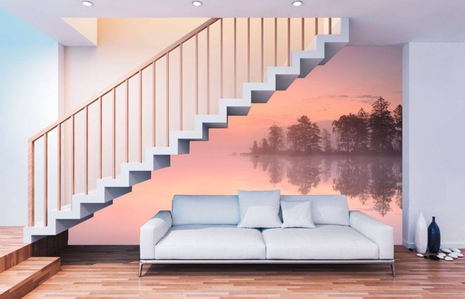 Фотообои лестница