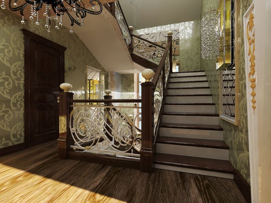 Лестница стеновая