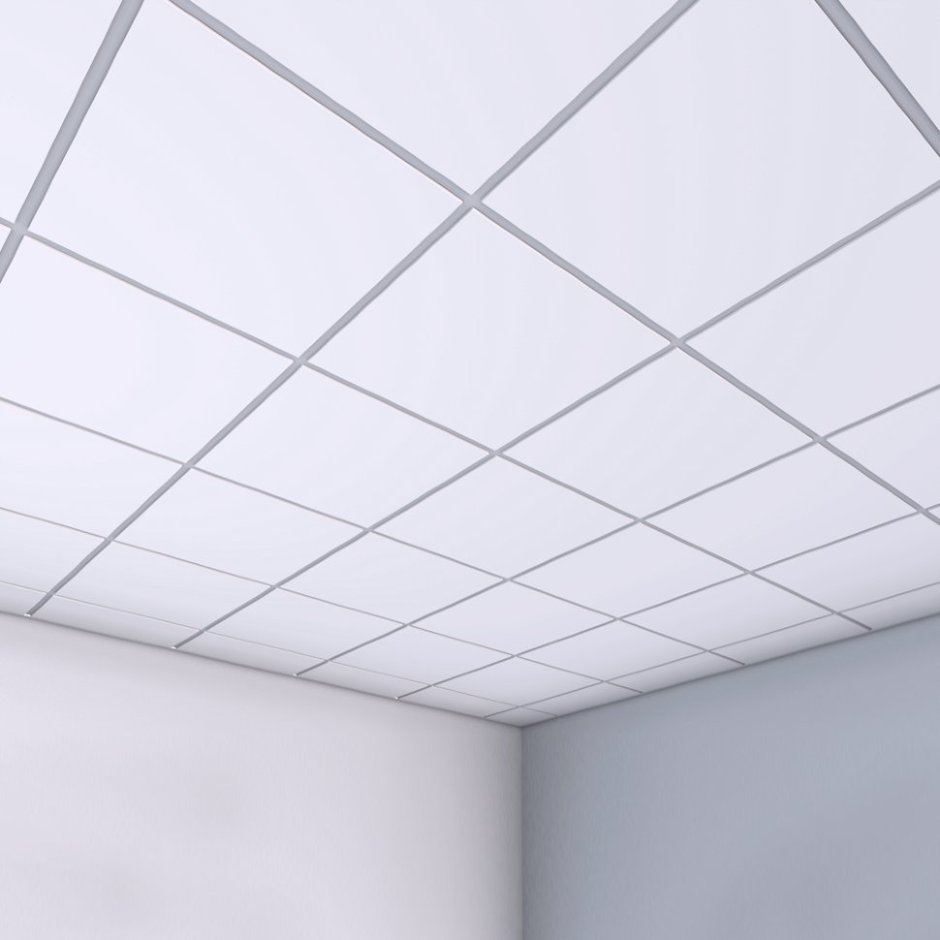 Плита потолочная Армстронг Ритейл Микролук 600х600