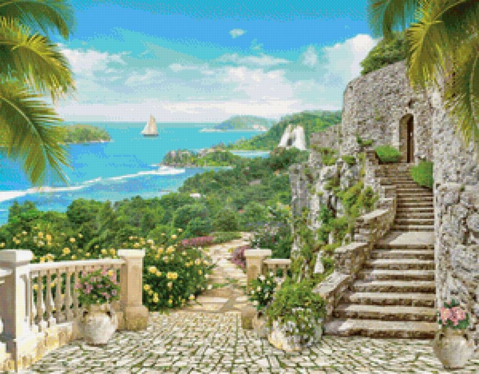 Ступеньки в городе