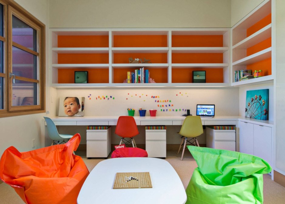 Детская для двоих детей школьников