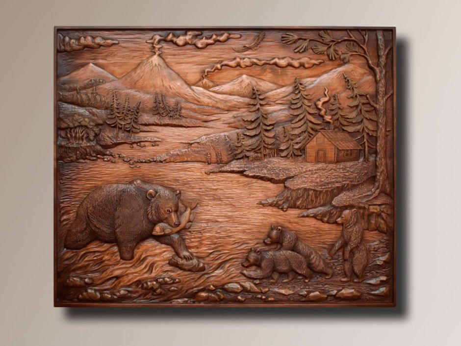 Картины на деревянных досках