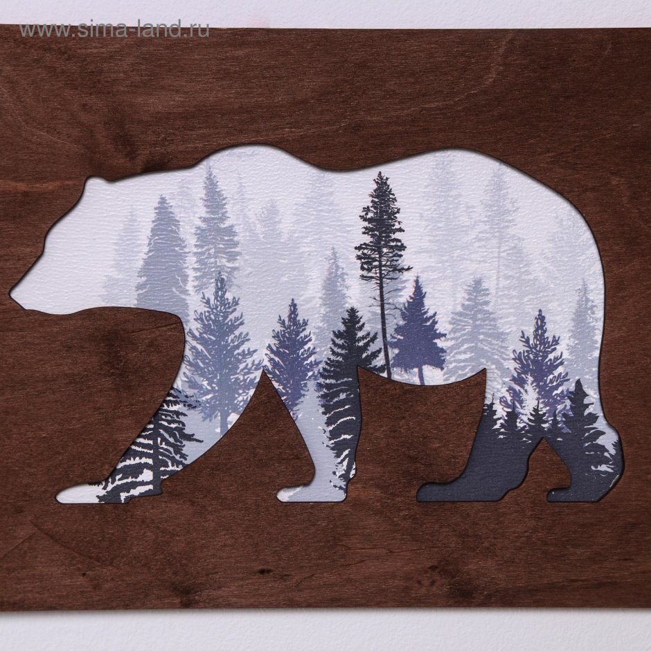 Панно на деревянной основе