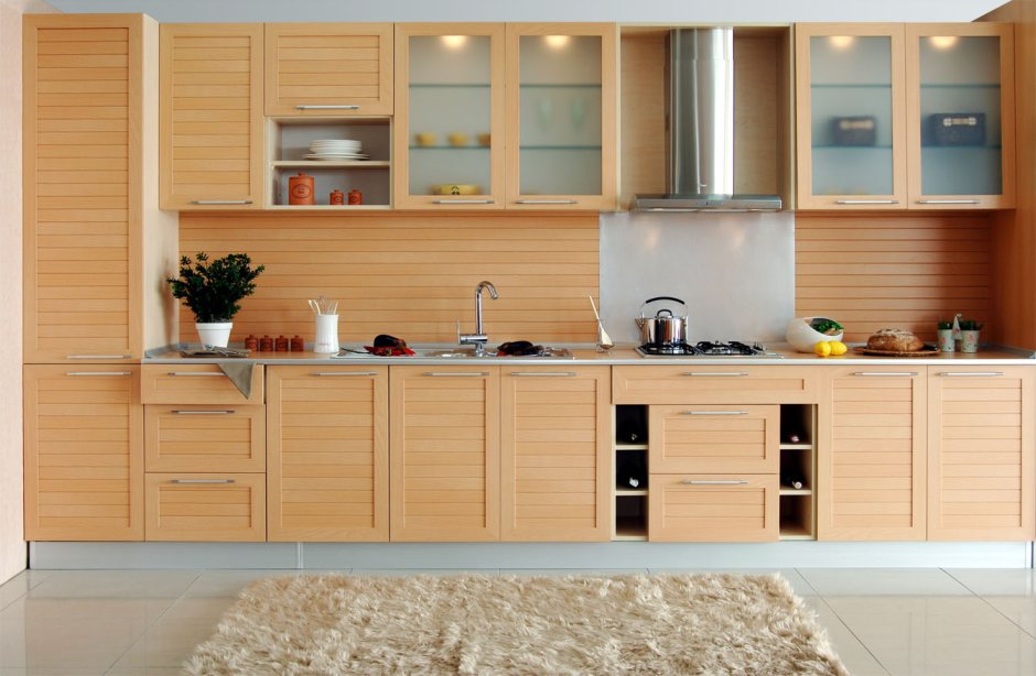 Кухонная мебель (MDF+шпон)