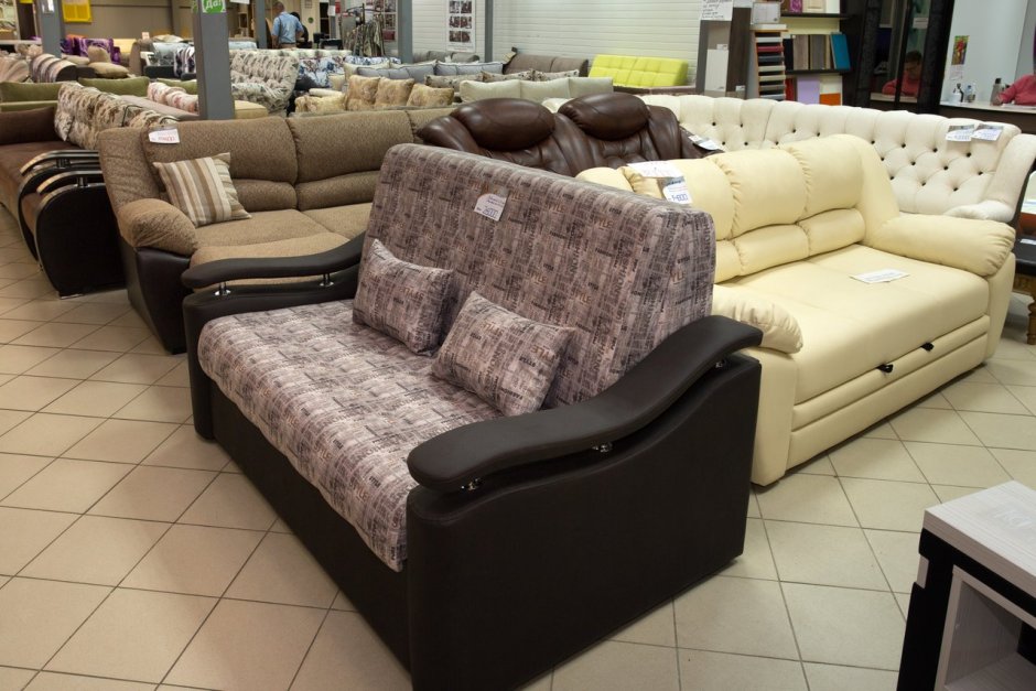 Диваны для торговых центров