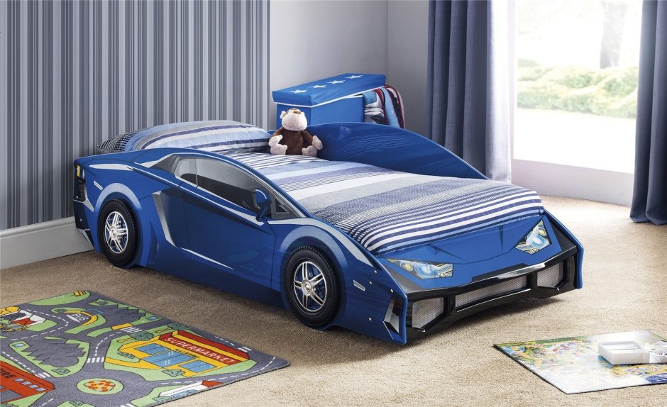 Двухъярусная кровать грузовик Futuka Kids Duo "Скания+2"