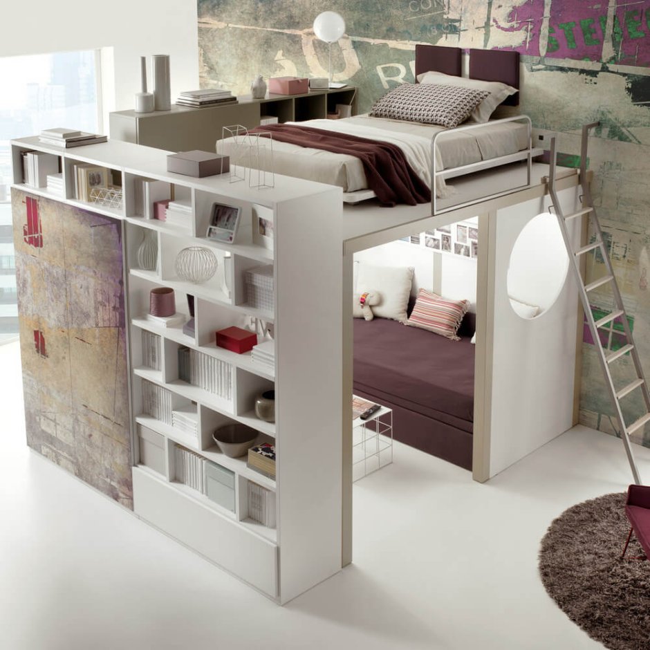 Кровать чердак Stompa unos 28