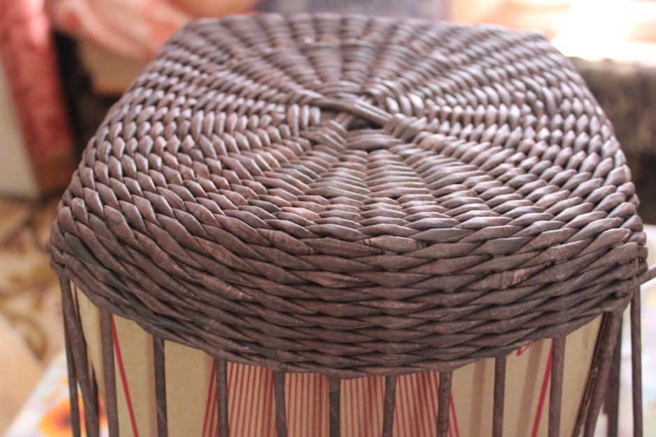 Плетеная мебель из бумажной лозы