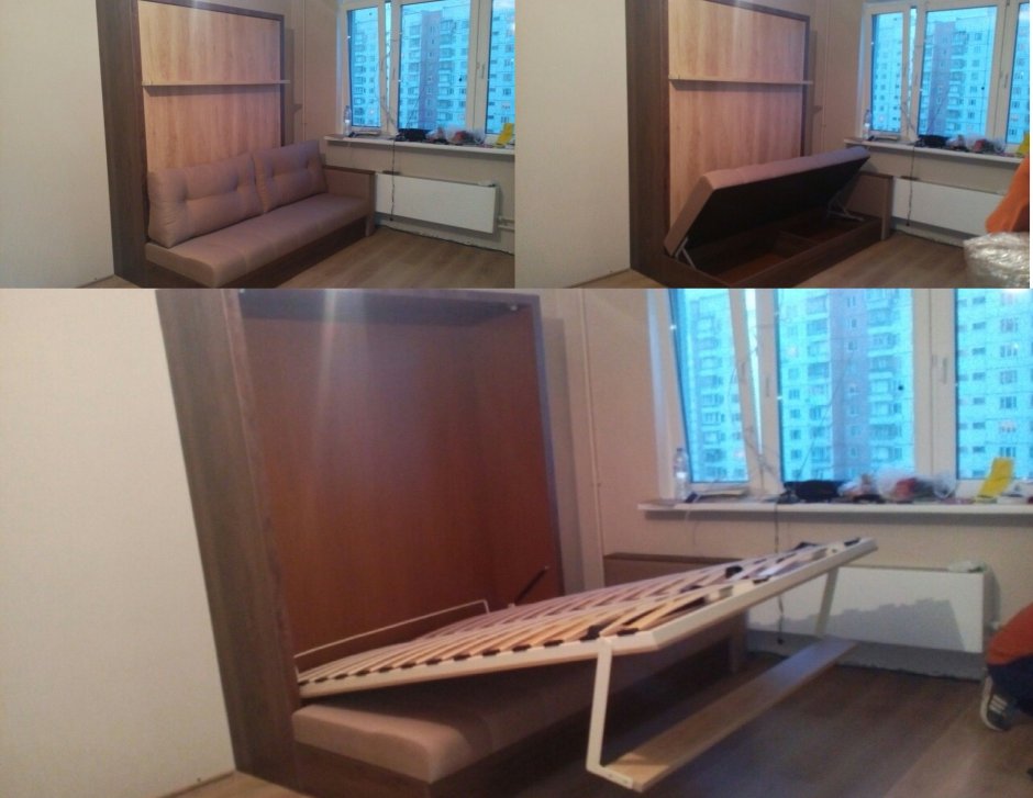 Кровать на балконе