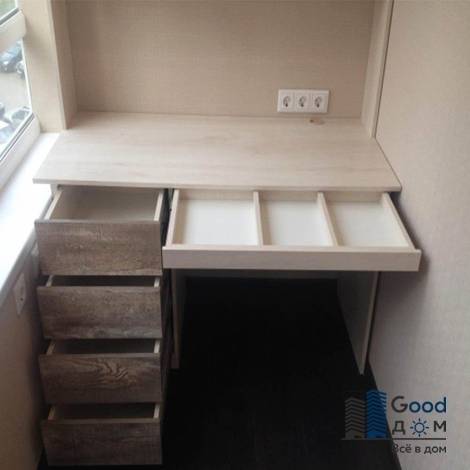 Поддоны на балконе