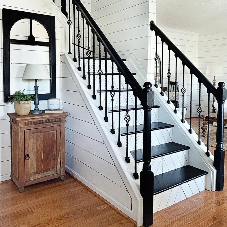 Ограждение с балясинами