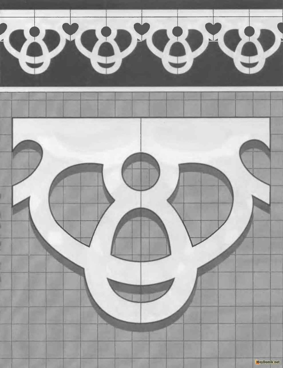 Орнаменты и узоры трафареты для прорезной резьбы