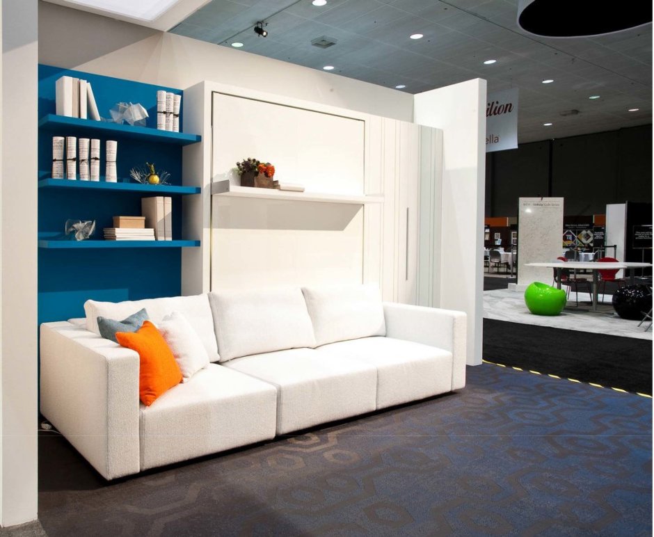 Подъемные кровати strong с диваном Lounge