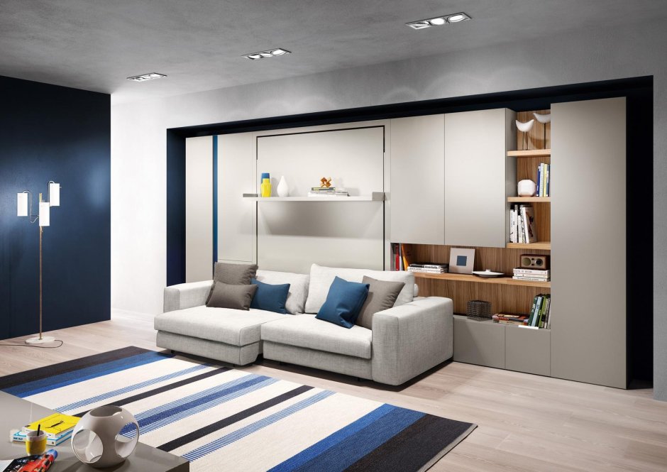 Кровать Мерфи с диваном