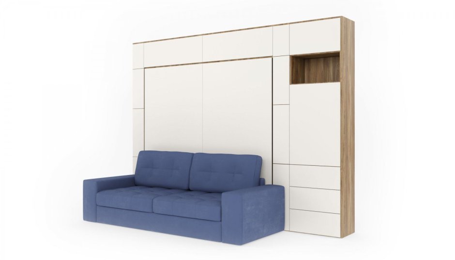 Комната с угловым шкафом и диваном