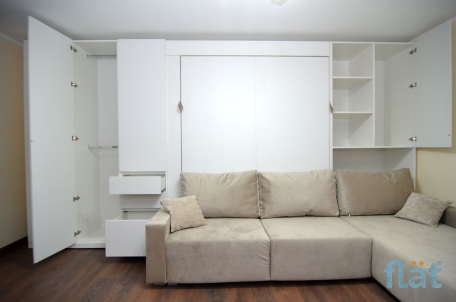 Откидная кровать с угловым диваном