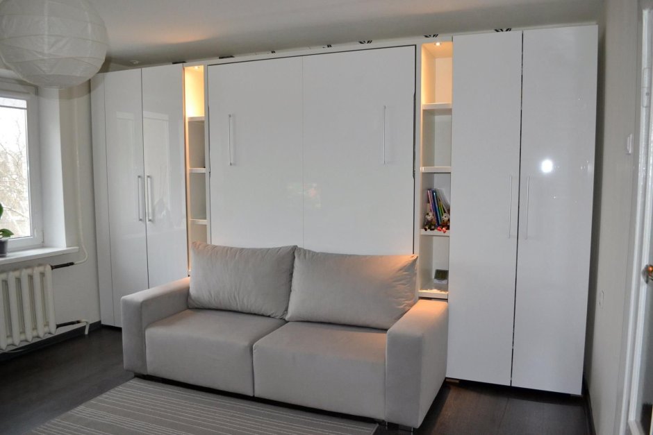 Шкаф-кровать-диван трансформер 3 в 1 хофф