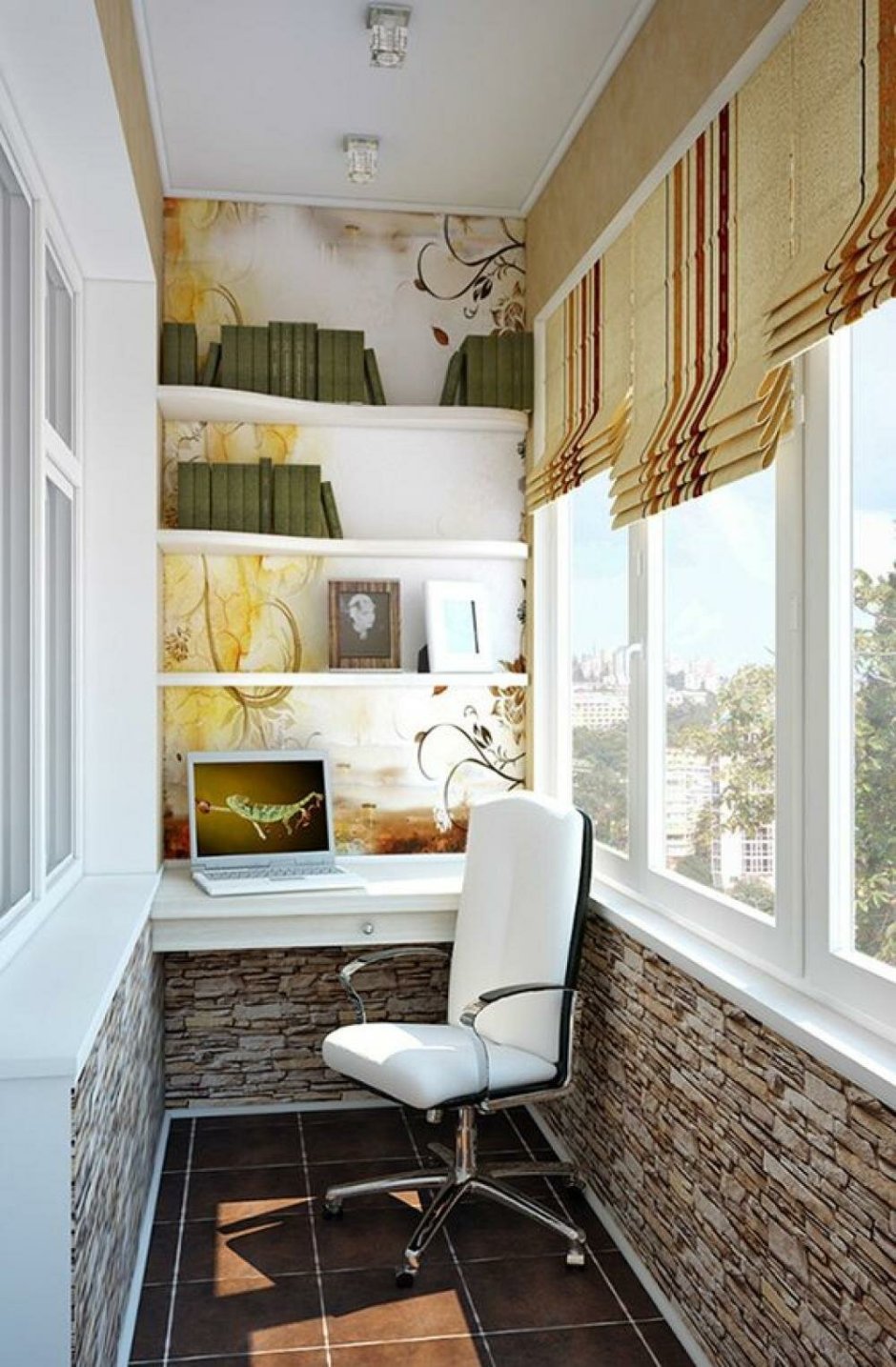 Красивый балкон