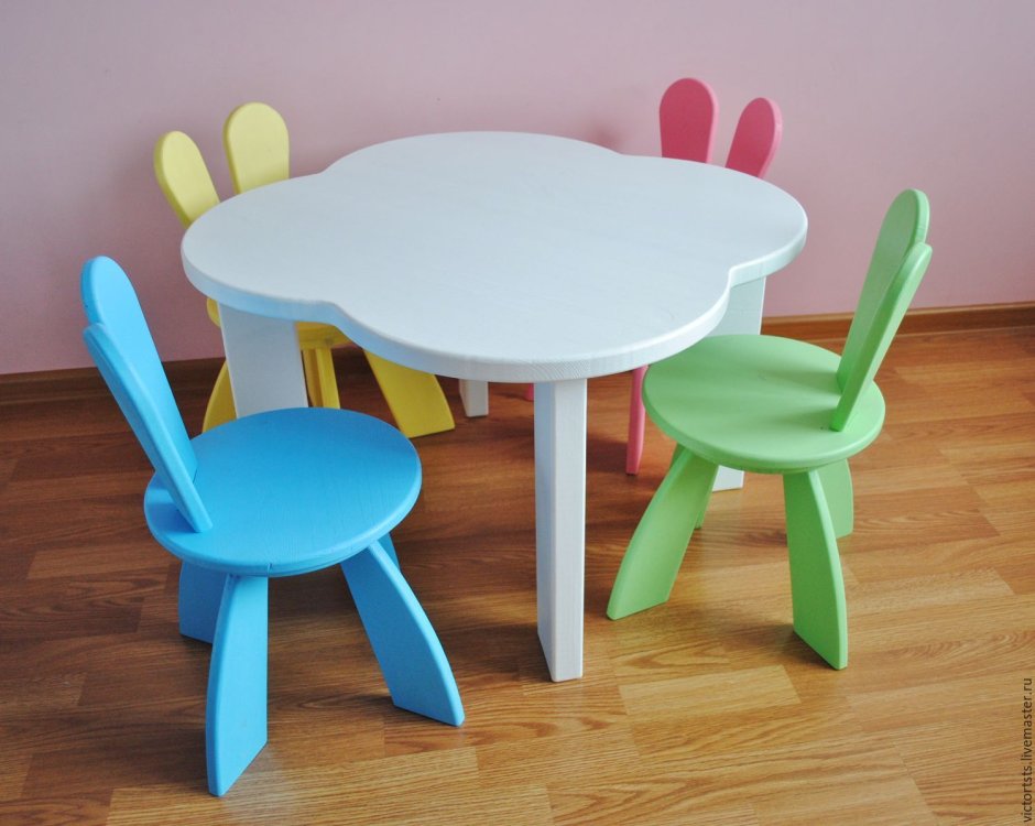 Детские стул и столик