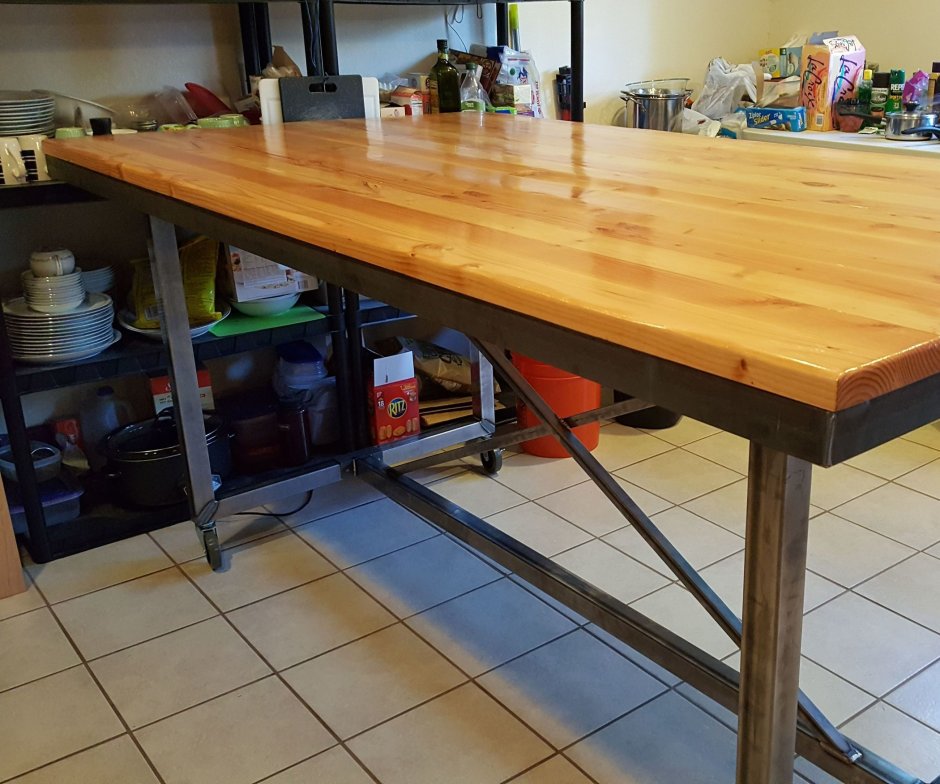 Самодельный стол для кухни