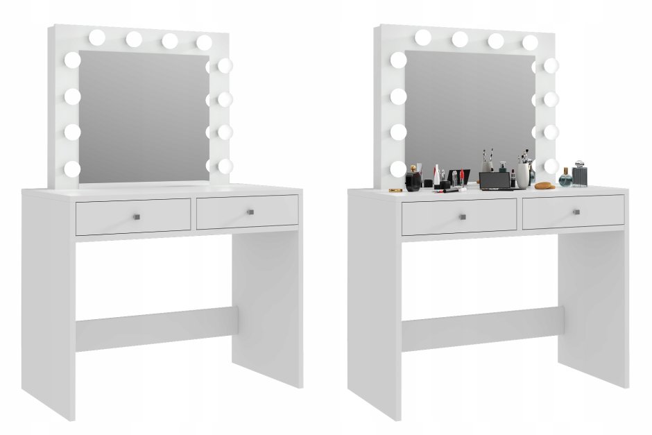 Туалетный столик homary oboval Modern Makeup Vanity Table