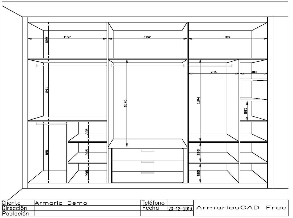 Наполнение шкафа купе