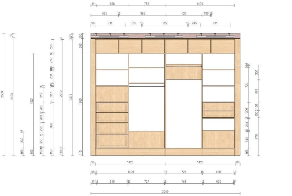 Наполнение шкаф 1200е1