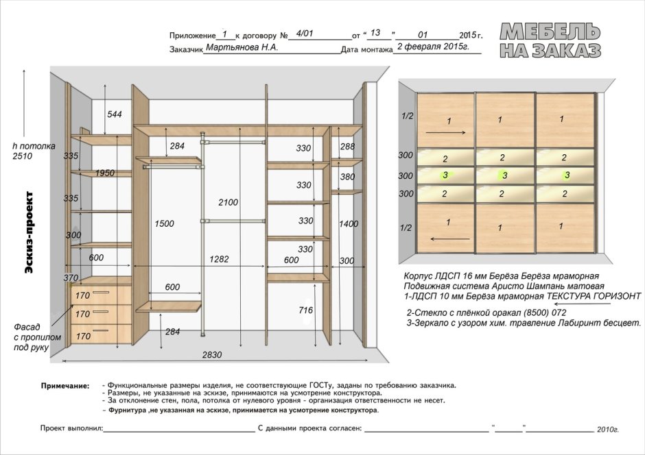 ПАКС 3 метра наполнение