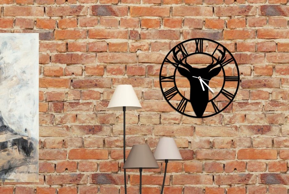 Дизайнерские часы на стену