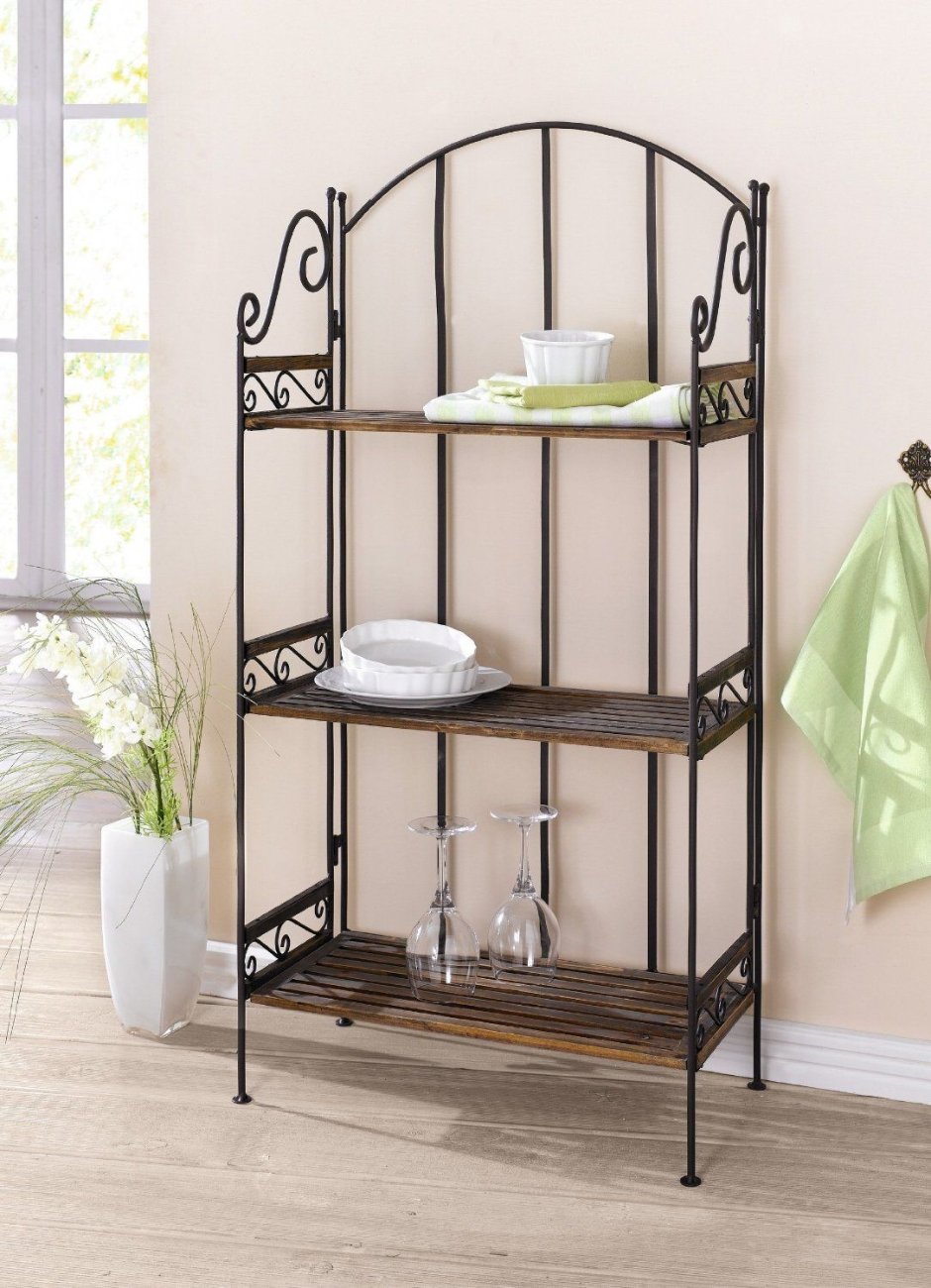 Кованый стеллаж