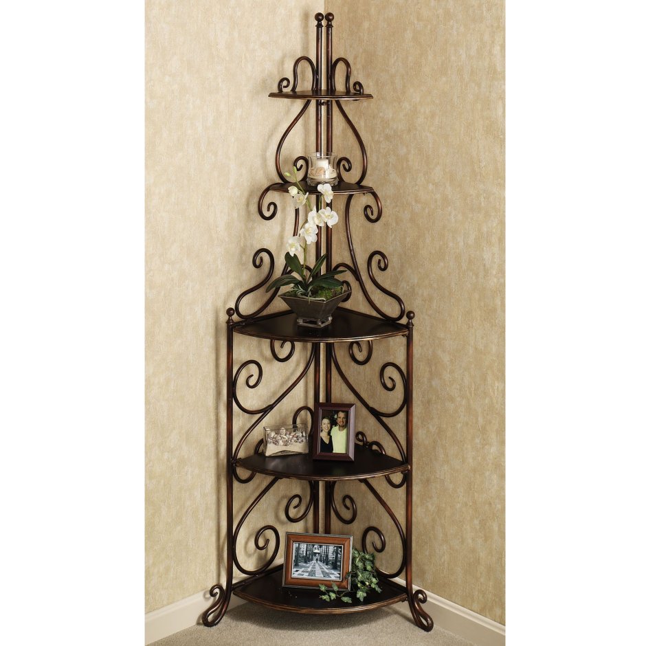 Кованые полки угловые Модерн