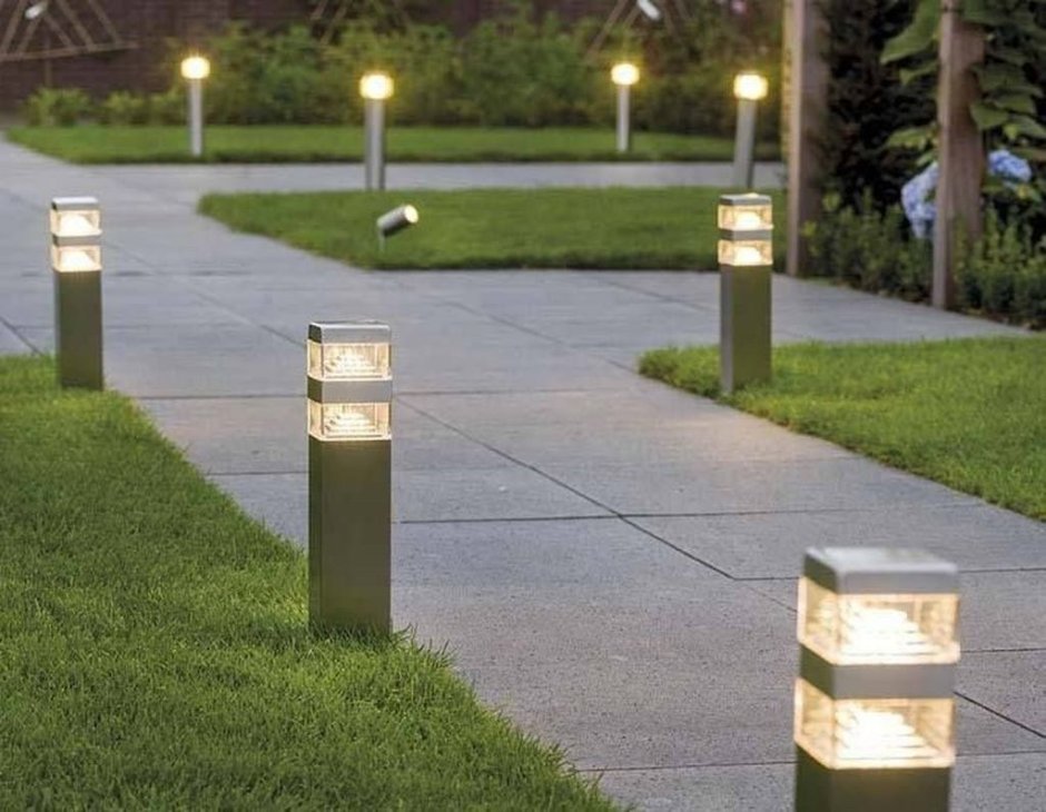 Светильник уличный в землю