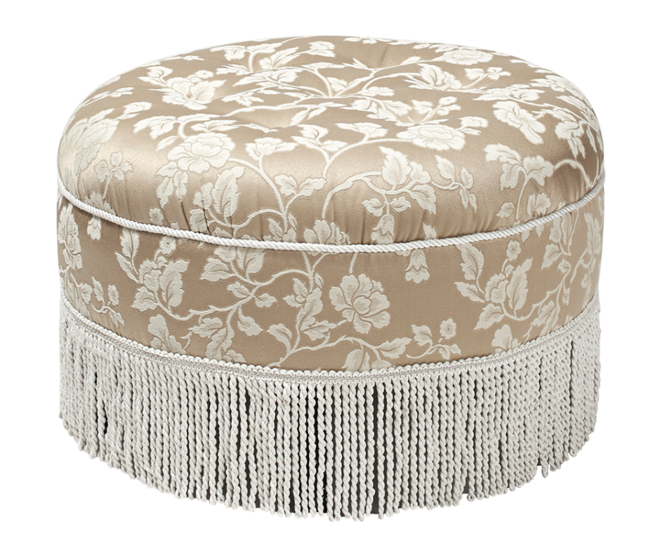 Стиль шебби Шик пуфики