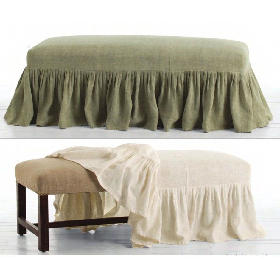 Накидка на банкетку