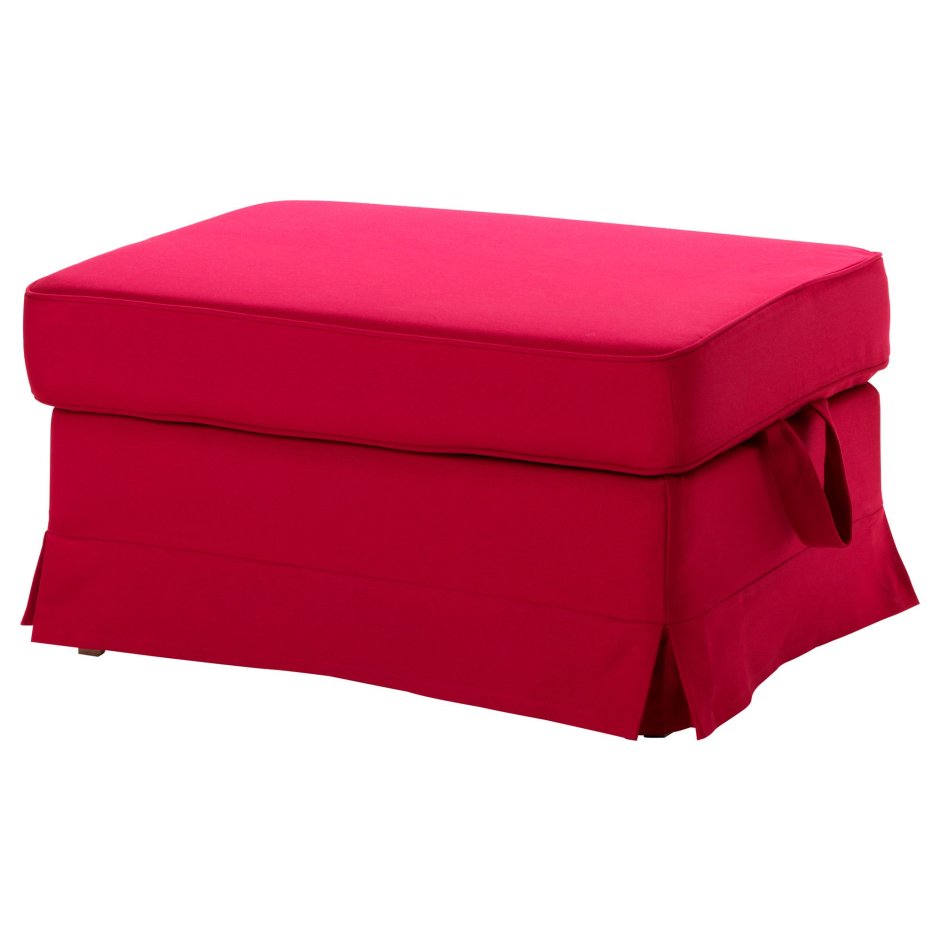 Пуф подушка круглый белый