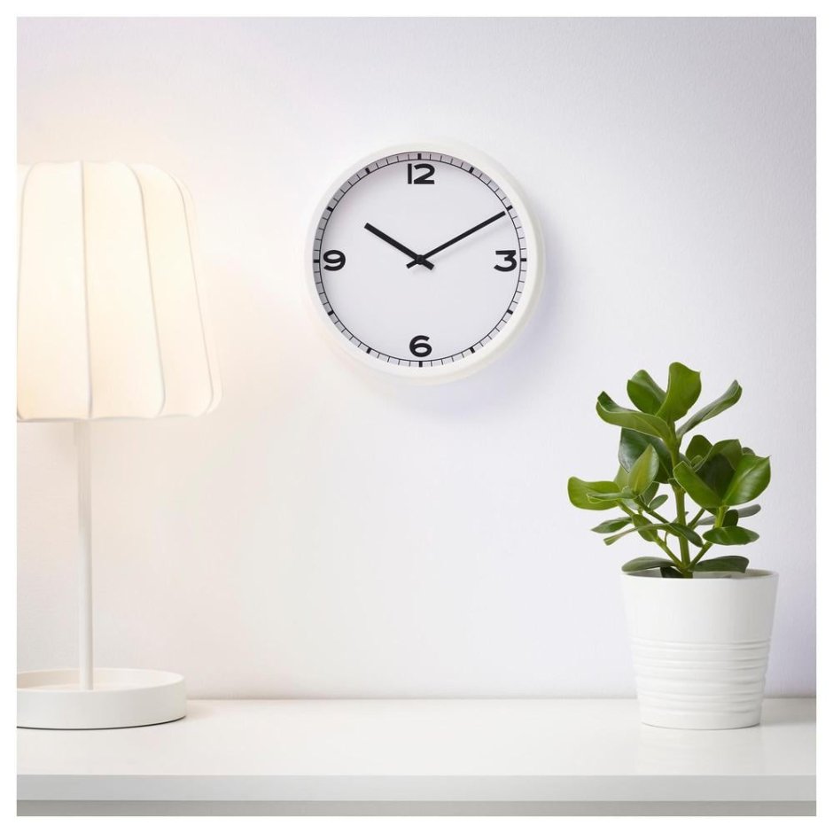 Часы настенные икеа ПУГГ