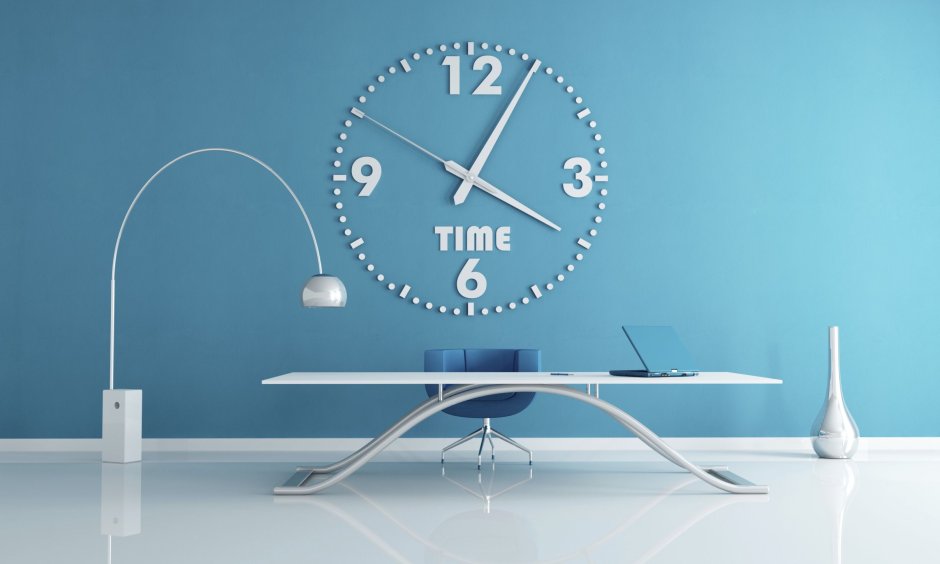 Часы в офис настенные деловой стиль