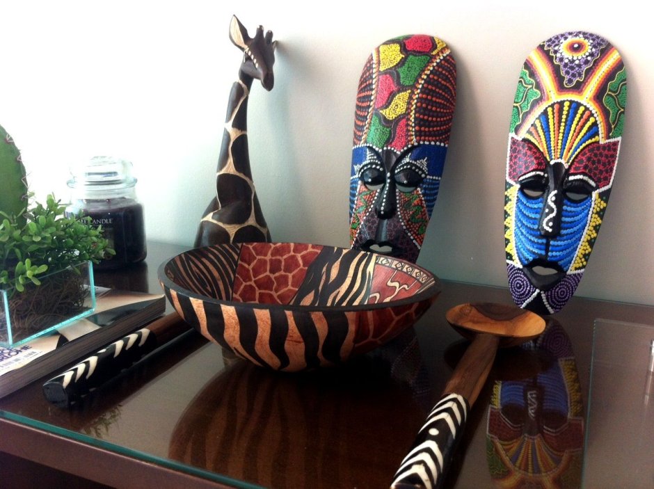 Этностиль Африка интерьер