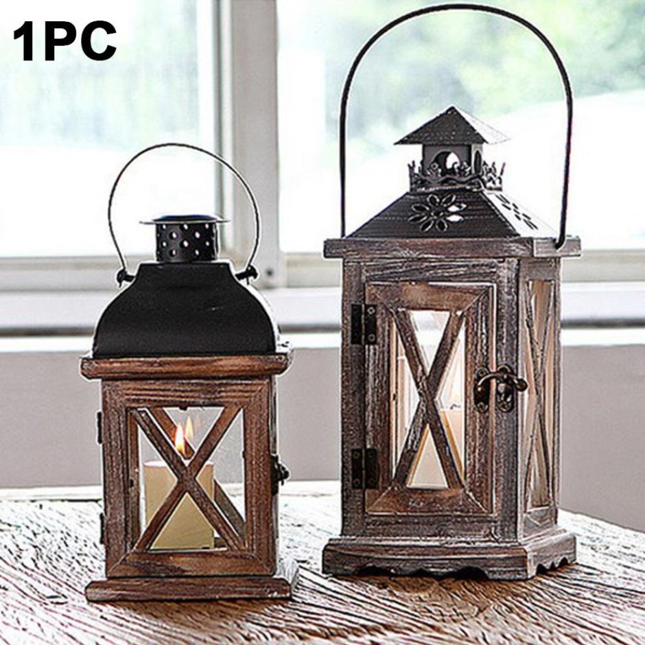 Фонарь старинный ручной