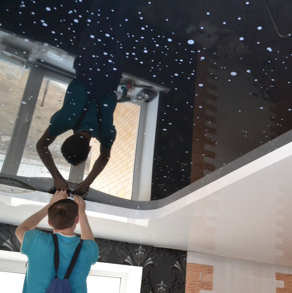 Прикольные натяжные потолки