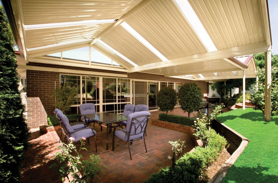 Освещение на веранде