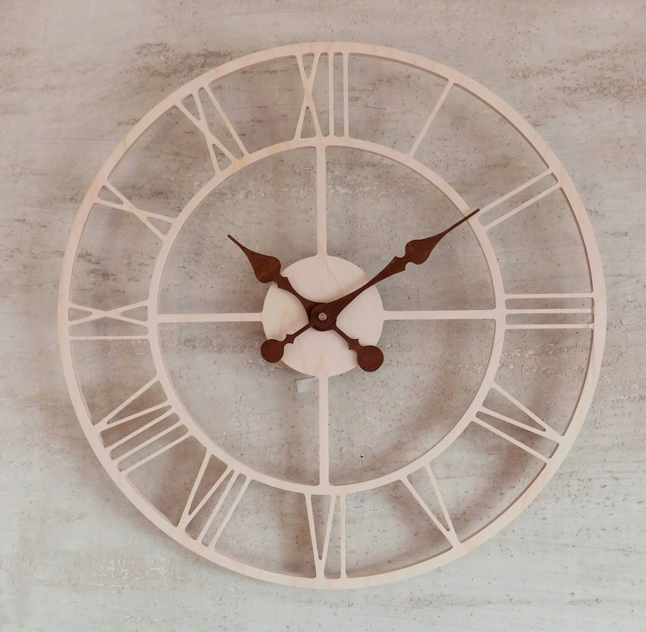 Часы в скандинавском стиле настенные