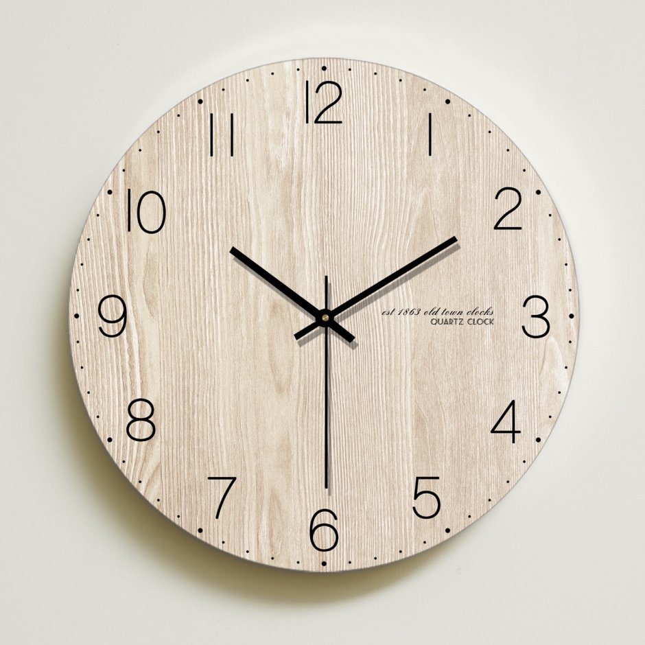 Часы настенные простые