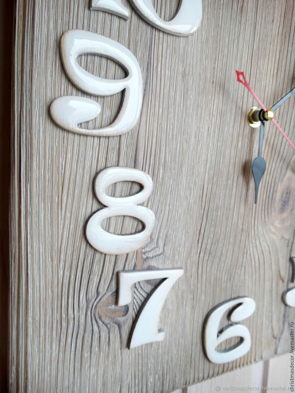 Часы в стиле Сканди настенные