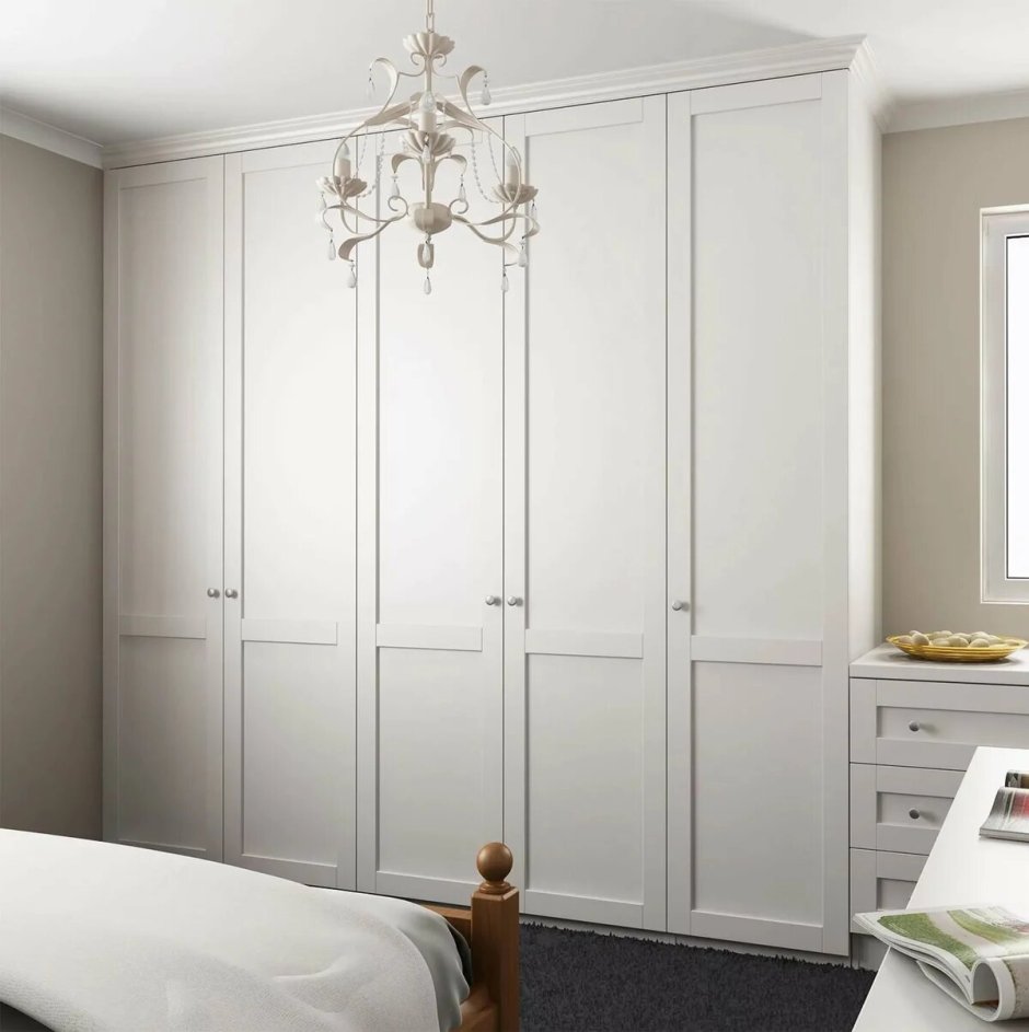 Шкаф в прихожую с распашными дверями Сканди