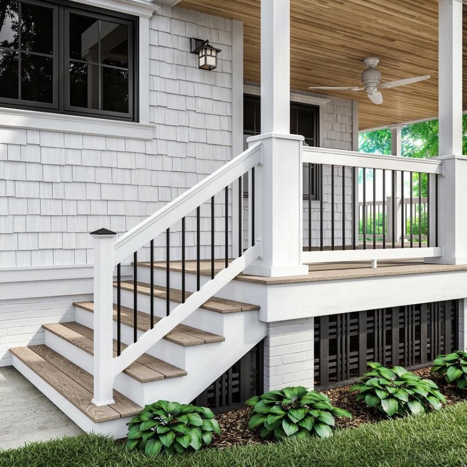 Лестница на террасу